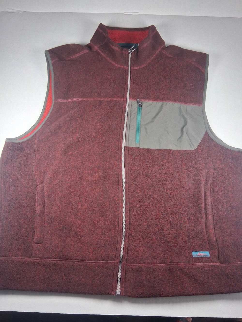 G.H Bass & Co Explorer Full Zip Vest Mens Size XXL/TG